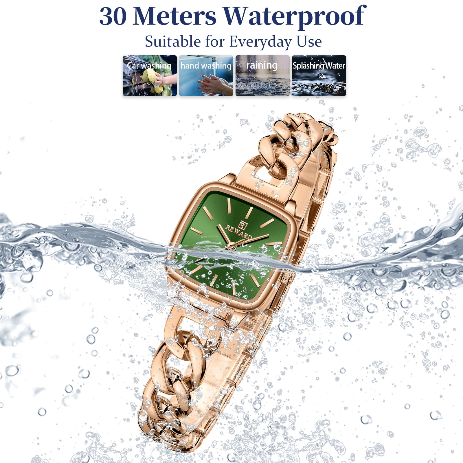 Watches Women with Date Silver Stainless Steel Luxury Ladies Watches with Small Writs Diamond for Women Waterproof Elegant Dress Quartz Analog Women's Wrist Watches Reloj de Mujer