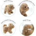 thumbnail image 2 of Peluche de cachorro que camina y ladra (2026), interactivo y realista, suave para niños., 2 of 6