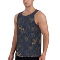 thumbnail image 2 of Lsque Tropical Butterfly Pattern Mens Tank Tops Muscle Athletic Quick Dry Sleeveless Workout Fitness T Shirts Beach Tank Top, Loose-fit Sleeveless Shirt for Men-4X-Large, 2 of 7