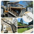 thumbnail image 3 of 3/16" Wire Rope Kit, 100Ft PVC Coated Steel Cable Guide Wire Tensioner Strainer Kit w/ 7×7 Strand Core Steel Wire for String Light Hanging Kit/Decking & Stair Railings/Shade Sails/Clothes Line, 3 of 7