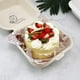 thumbnail image 5 of Contenedores de comida desechables biodegradables con tapa abatible para llevar El 15x15x8cm, 5 of 8