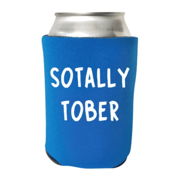 Funny Can Cooler, Sotally Tober, Beer Coolies, Party Favors and Gift Ideas, Drink Accessory