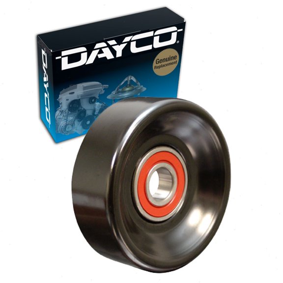 Dayco Drive Belt Idler Pulley compatible with Chevrolet Silverado 2500 HD 6.0L 8.1L V8 2001-2018