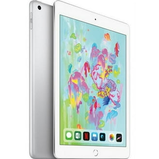 Restored Apple iPad 7 (7th Gen, 2019), 128GB, WiFi, Silver