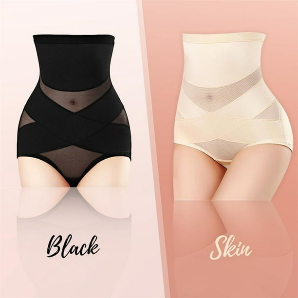 Women High Waisted Cross Compression Abs Shaping Pants Slimming Body Shaper  Hot