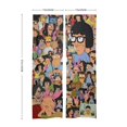 thumbnail image 2 of Cortina para puerta de Bob's Burgers, cortina opaca para puerta de 34 x 57 pulgadas, cortina divisoria para privacidad de habitación para decoración del hogar, dormitorio, cocina, 2 paneles, 2 of 6