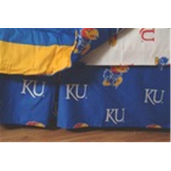 Comfy Feet KANDRFL Kansas Printed Dust Ruffle Full