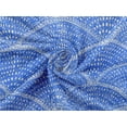 thumbnail image 6 of oneOone Rayon Blue Fabric Block Craft Projects Decor Fabric Printed By The Yard 56 Inch Wide, 6 of 6