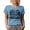 Baby Blue, variant on First Time Aunt, Let the Spoiling Begin, New Auntie, Baby Shower, Gender Reveal Party, Baby Blue T-Shirt, 2XL