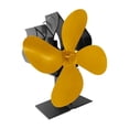 thumbnail image 2 of Ventilador universal para chimenea Quemador alimentado por calor silenciosa Ventilador superior Distribución eficiente del Dorado Gloria Ventilador de estufas de calor, 2 of 7