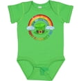 thumbnail image 3 of Inktastic Happy St. Patrick's Day Rainbow and Hat Boys or Girls Baby Bodysuit, 3 of 5