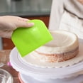 thumbnail image 2 of HOMEIORA 3 Pack Dough Scraper - Multi-Purpose Dough Cutter Bowl Scrapers Plastic Baking Tools for Cake, Cream, Butter, Batter, 2 of 6