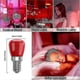 thumbnail image 2 of Pack E14 Red LED Light Bulbs: 3w E14, Decorative Red E14 LED Bulbs, 25w Replacement for Ambient Lighting, Halloween, Christmas, 2 of 5