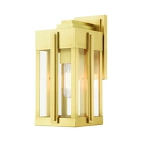 Livex Lighting - Lexington - 1 Light Outdoor Wall Lantern in Art Deco Style -