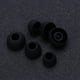 thumbnail image 3 of 6 piezas de reemplazo de auriculares de silicona para auriculares KZ LZ A4 DZ9 (negro), 3 of 6