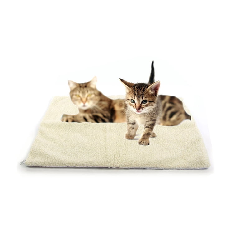 Geoff Pets - Self-Heating Reflective Dogs Cats Thermal Blanket Machine  Washed 24x35 Large- White - Walmart.com