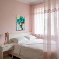 thumbnail image 4 of ZHONGYUTONG Gold and Gray Teal Floral Wall Decor Abstract Blooming Flowers Picture Prints Abstract Women Canvas Neutral Art Poster Paintings for Girl Bedroom Bathroom (20.00" x 30.00"), 4 of 5