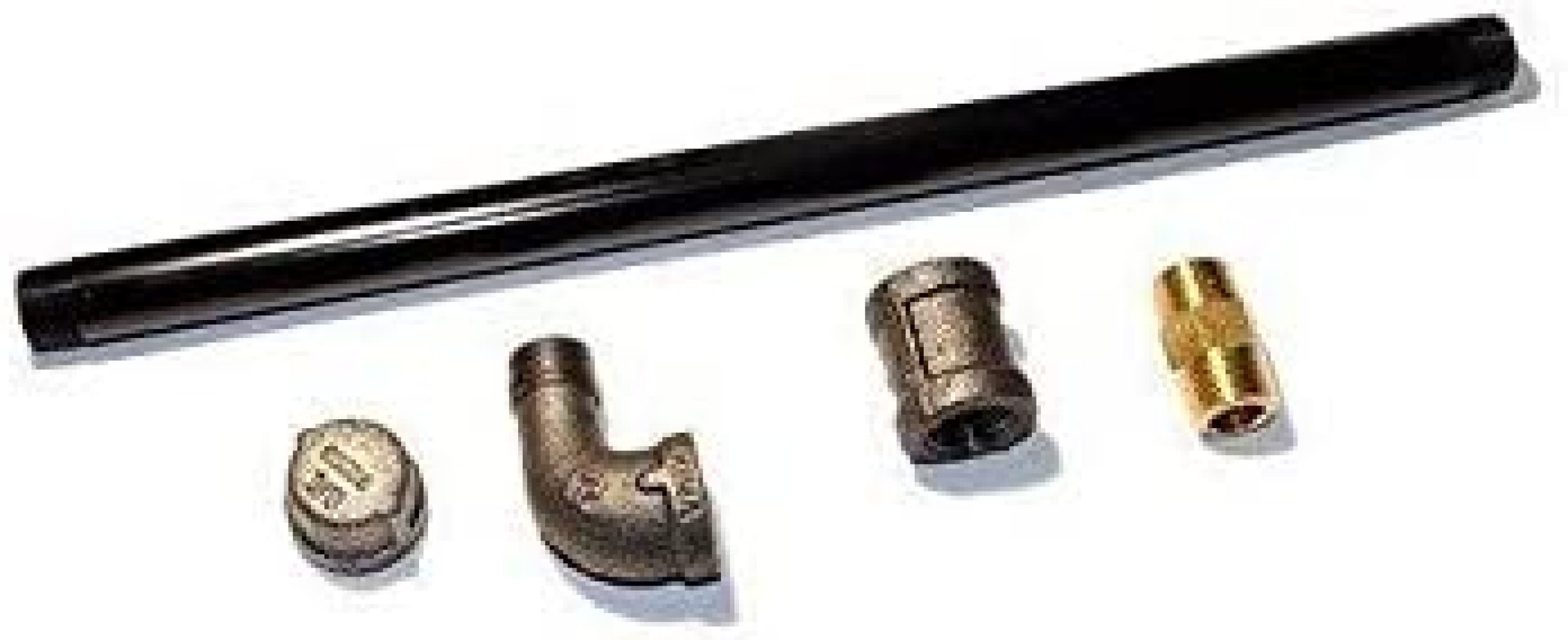 RovKeav (HPC Straight Black Steel Gas Log Lighter Kit (S24N), 24Inch