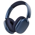 thumbnail image 1 of Auriculares inalámbricos RORSOU C6 con cancelación activa de ruido, plegables, azules, 1 of 8