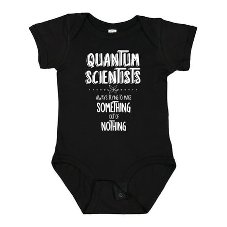 

Inktastic Quantum Scientists White Text Gift Baby Boy or Baby Girl Bodysuit