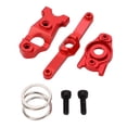 thumbnail image 3 of Conjunto de dirección RC piezas de mejora de aleación de aluminio para coches Traxxas E Revo VXL Summit 1/16 RC rojo, 3 of 12