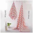 thumbnail image 2 of Velvet Coral Bath Towel Set Quick Dry Beach Towel 2 Piece Set Light Pink, 2 of 4
