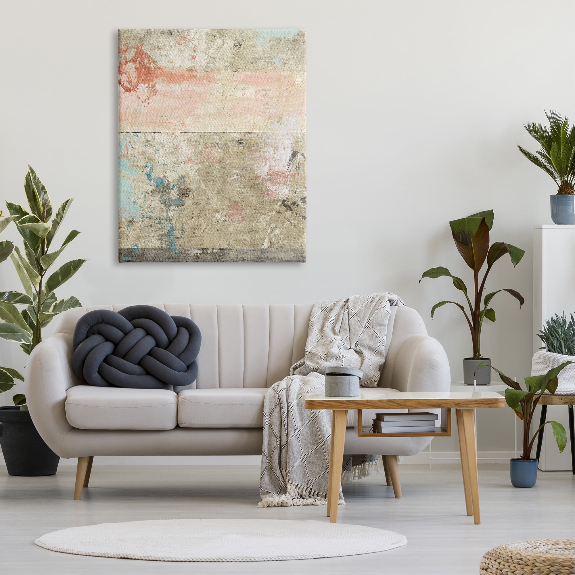 Stupell Industries Figurative Textured Brick Wall Vintage Graffiti ,36 x 48, Design by Suzanne Nicoll