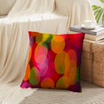thumbnail image 3 of LALILO Throw Pillow Covers Lights Disco Dots Light Polka Ball Black Cushion Cover 18" x 18", 2 Pack, 3 of 6