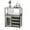 Light Grey, variant on TEQIN Wine Bar Rack Cabinet with Detachable Wine Rack, Coffee Bar with Glass Holder, Small Sideboard and Buffet Cabinet with Mesh Door for Liquor and Glasses