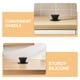 thumbnail image 4 of 2 pomos universales de repuesto para tapa de olla, de silicona resistente al calor, suaves y antideslizantes., 4 of 6