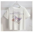 thumbnail image 5 of Kawaii Kuromi Short Sleeves Skirt Suit Preppy Style T-shirt Pleated Skirt Student Fashion Trend  Uniform, 5 of 8