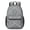 Geometric Square Gray-1, variant on Geometric Arrow Gray Pattern 17" School Backpacks for Teens,Waterproof Oxford Fabric,S-Shape Padded Straps for School,Travel,Hiking,Camping