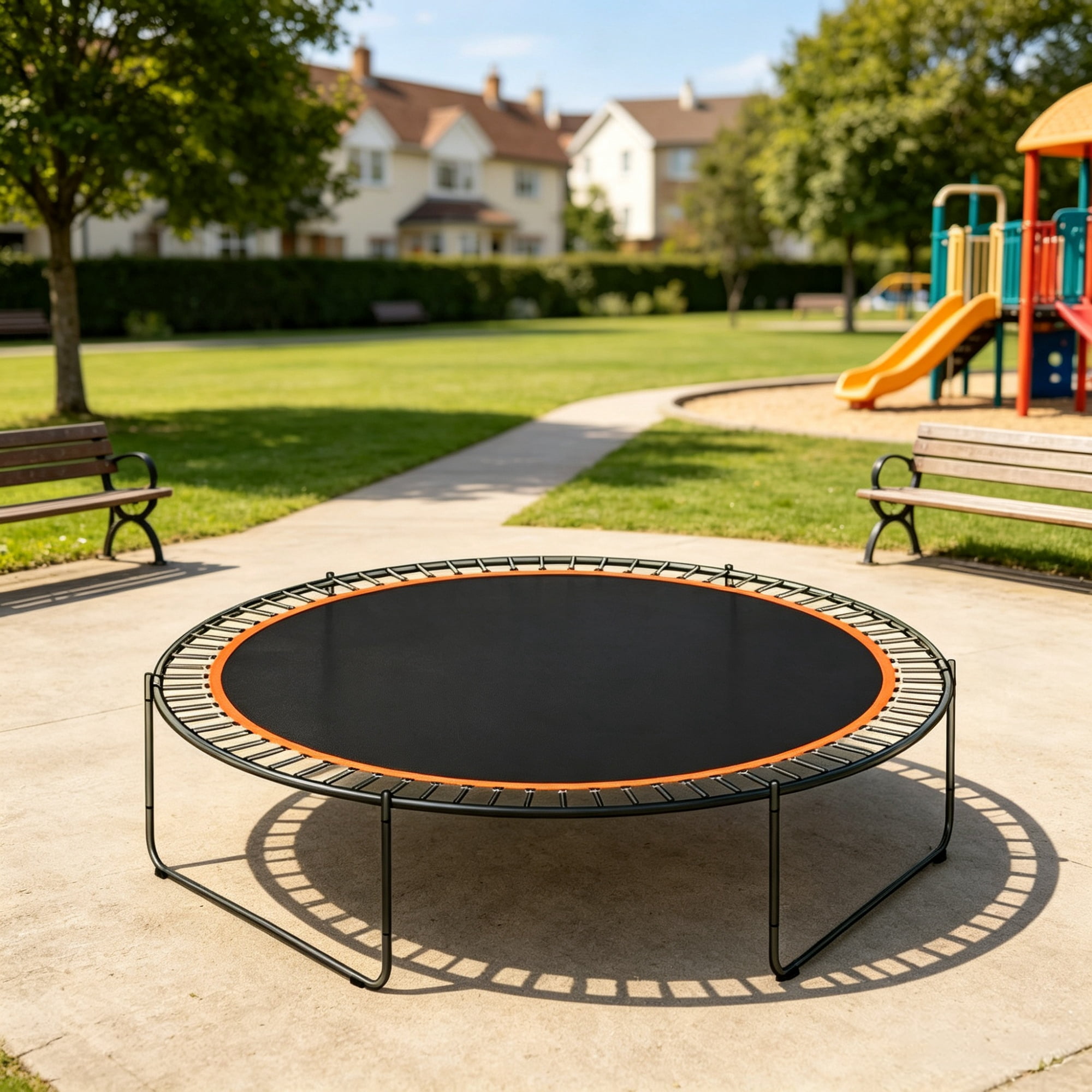 12ft Trampoline Mat Replacement with 72 V-Rings and Springs Tool
