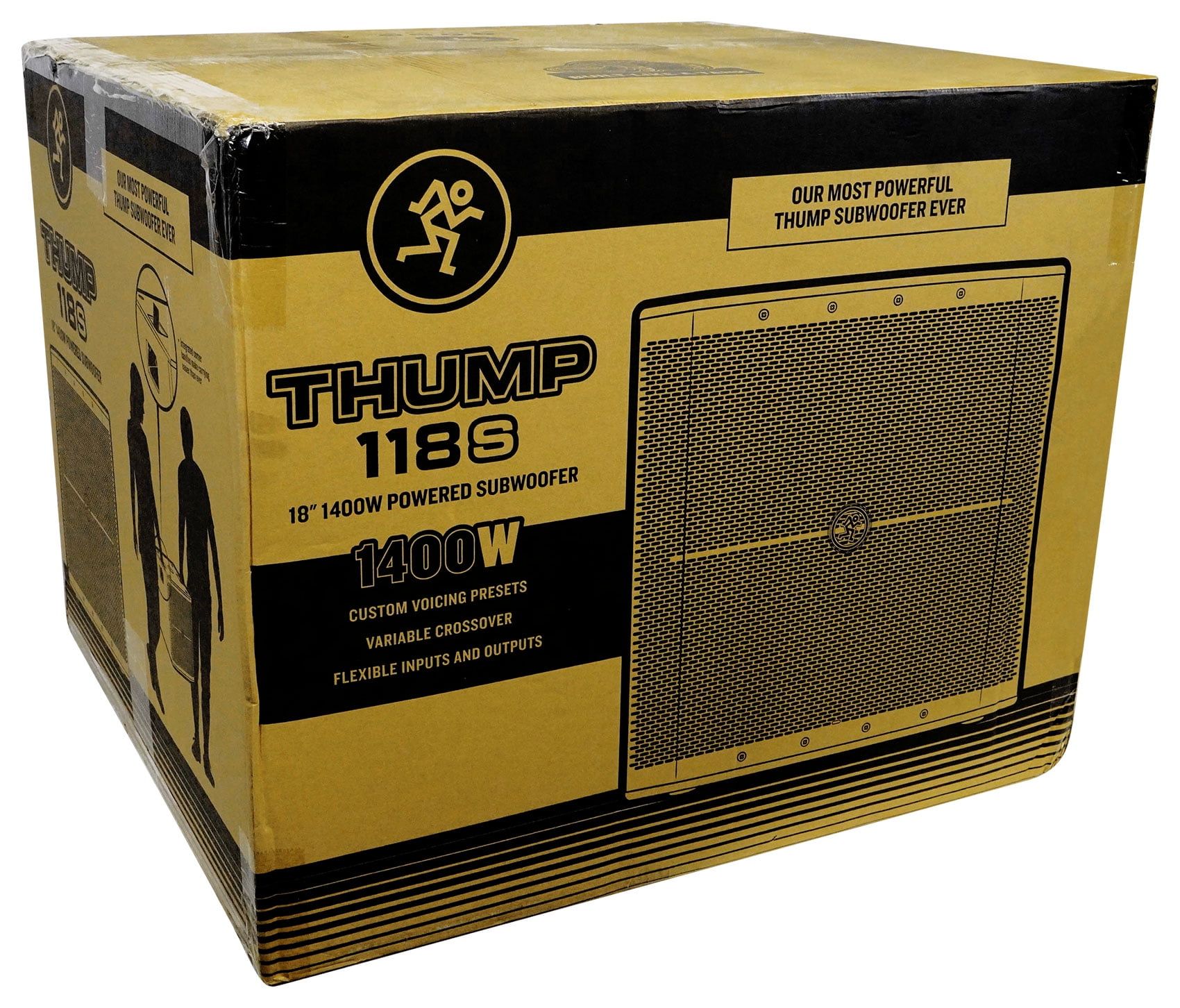 Mackie Thump118S 18" 1400w Powered Active DJ PA Subwoofer+Headphones Thump 118S