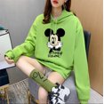 thumbnail image 1 of Sudadera de manga larga para mujer 2024 nuevo otoño e invierno estilo coreano suelto bf estilo perezoso chaqueta engrosada de terciopelo de moda con capucha, 1 of 5