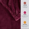 thumbnail image 5 of Beautyrest Plush Electric Blanket, Secure Comfort Technology, Red, Full, 5 of 5