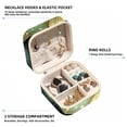 thumbnail image 2 of Firefly Travel Portable Square Jewelry Organizer with Ring, Earring, Necklace, and Bracelet Storage - Suitable for Girls and Women, 2 of 6