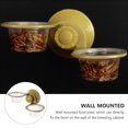 thumbnail image 3 of IFANLANDOR 2 Pcs Ventouse Bassin pour Reptiles Mangeoire pour Animaux pour Alimentation Facile Surface Lisse Matériau pour Reptiles Présent, 3 of 8