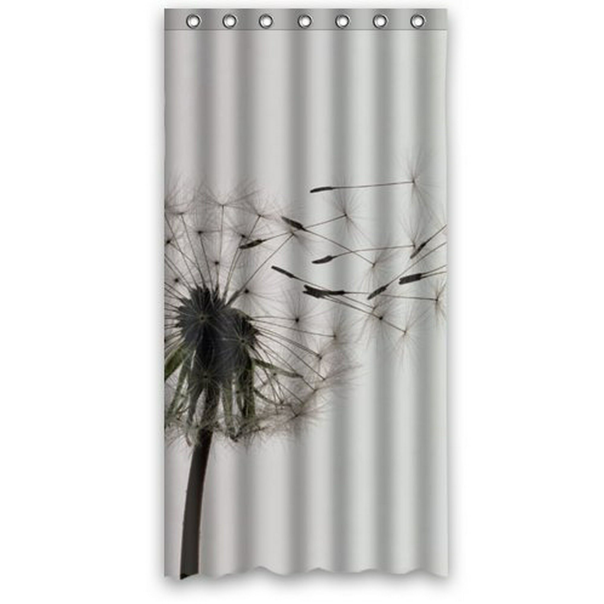 Erehome Inter Dandelion Shower Curtain Polyester Fabric Bathroom Decorative Curtain Size 36x72 Inches Walmart Canada