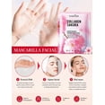 thumbnail image 4 of Kit 5 Mascarillas Faciales Reafirmantes Con Colágeno Y Flor De Cerezo, 4 of 7