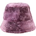 thumbnail image 5 of CoCopeaunts Tie Dye Bucket Hat for Women Lamb Fleece Fisherman Hat Sweet Lovely Warm Fleece Adjustable Winter Caps Daily Wear, 5 of 8