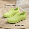 thumbnail image 4 of XIMIN Women's Waterproof Non Slip Lightweight Chef Shoes Food Service Kitchen Shoes Slip On Gardening Shoes Outdoor Footwear for Camping and Yard Work, 4 of 7