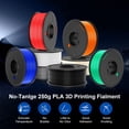 thumbnail image 4 of Filamento para impresora 3D SUNLU PLA de 1,75 mm, paquete de 250 g (8 rollos), 4 of 9
