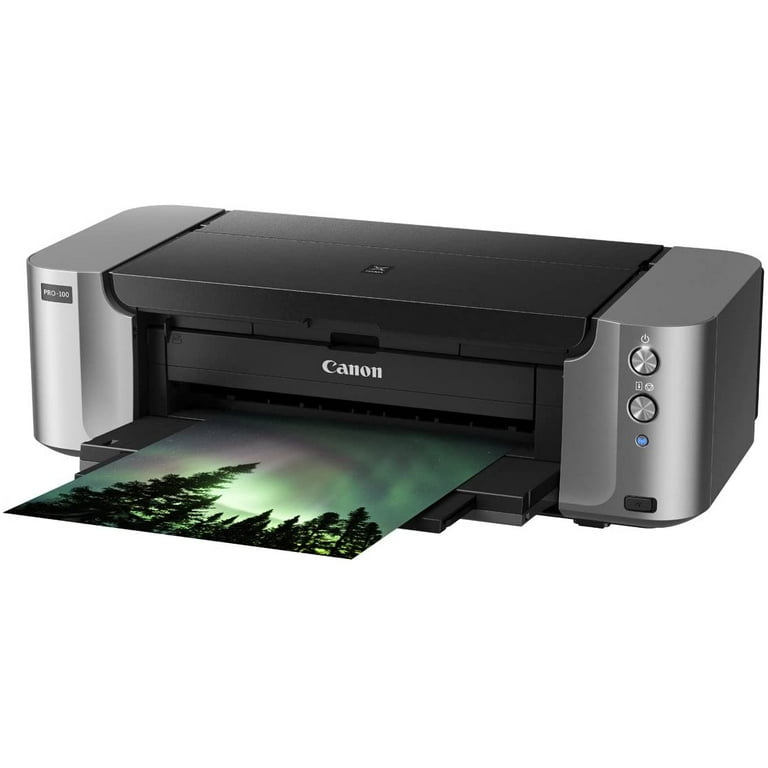 Canon Pixma Pro-100 Wireless Color Professional Inkjet Printer with  Airprint and Mobile Device Printing (6228B002), No UPC and No Rebate