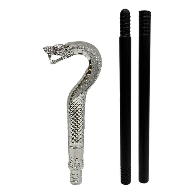 BELOVING Accessoire Canne de Serpent d'Halloween pour Festivals Performances sur Scène Jeu de Rôle B