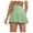 Light green, variant on Pleated Tennis Skirt for Women with 4 Pockets Women's High Waisted Athletic Golf Skorts Skirts for Running Casual A High-Waisted Tennis Skirt with Back Pockets Black M