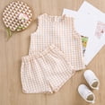 thumbnail image 2 of Kids Clothes Boys Toddler Baby Boy Spring Summer Round Neck Print Short Sleeve Running Suit 0 3 6 12 18 24 Months Tops+Shorts T-Shirt & Shorts Outfit 2-Piece, 2 of 4