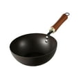 thumbnail image 1 of simhoa Iron Wok Induction Cooker Boiling Chinese Wok for Camping Kitchen Restaurant 24CM, 1 of 8