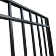 thumbnail image 2 of ALEKO Yard Garden Madrid Style Dual Swing Steel Driveway Gate 18 ft Black, 2 of 14