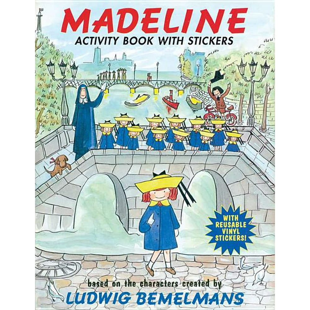 Madeline Madeline Activity Book with Stickers (Paperback) Walmart
